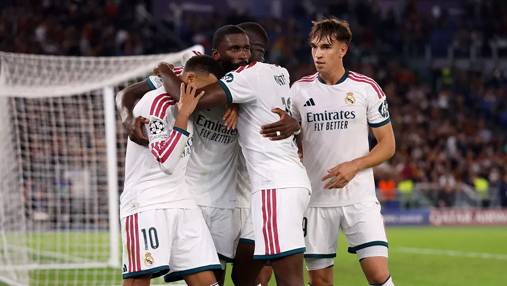 AS Roma - Real Madrid (3-4) (forrás: realmadrid.com)