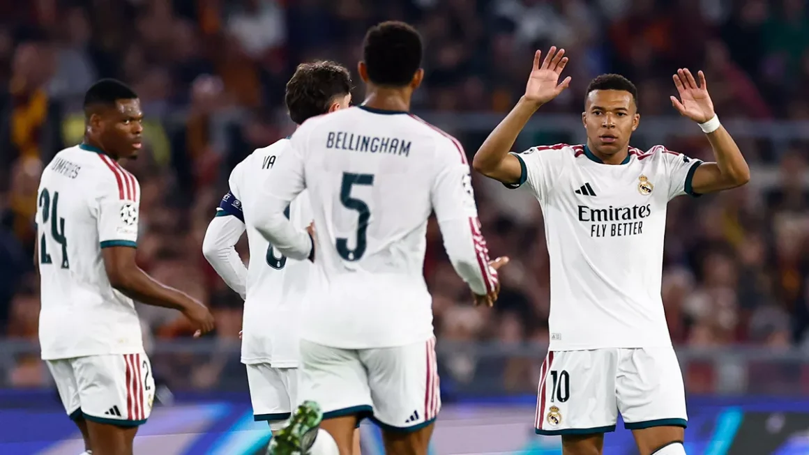 AS Roma - Real Madrid (kép: realmadrid.com)