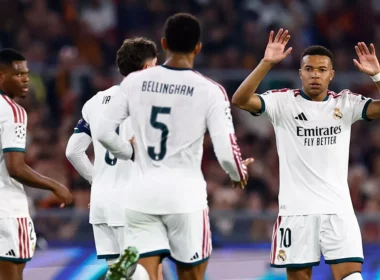 AS Roma - Real Madrid (kép: realmadrid.com)