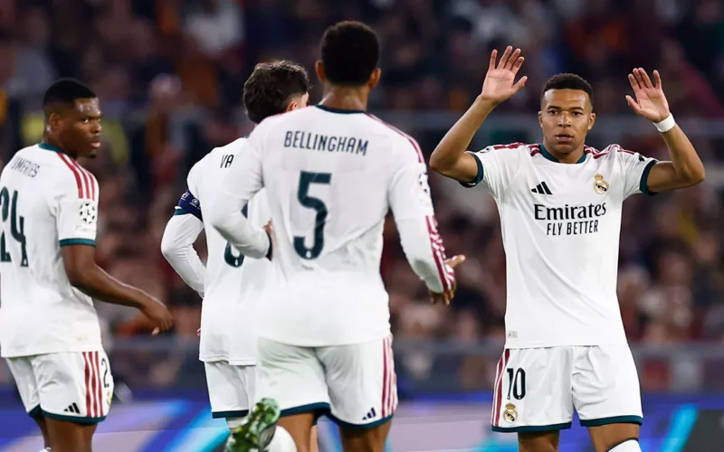 AS Roma - Real Madrid (kép: realmadrid.com)