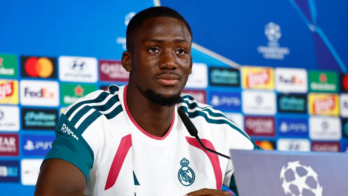 Ibrahima Konaté (forrás: realmadrid.com; fotós: Antonio Villalba)