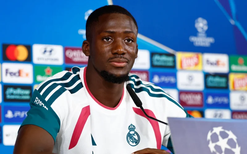 Ibrahima Konaté (forrás: realmadrid.com; fotós: Antonio Villalba)