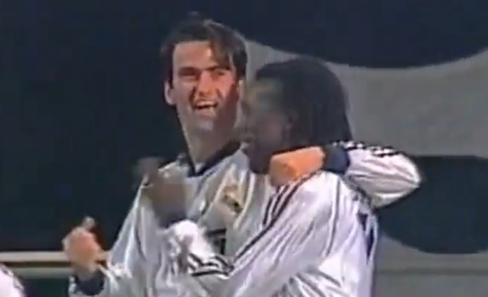 Christian Panucci és Clarence Seedorf (forrás: youtube screenshot)