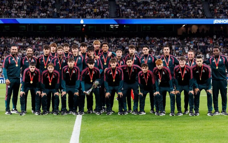 Real Madrid U20 az Interkontinetális kupával