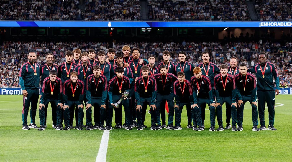 Real Madrid U20 az Interkontinetális kupával