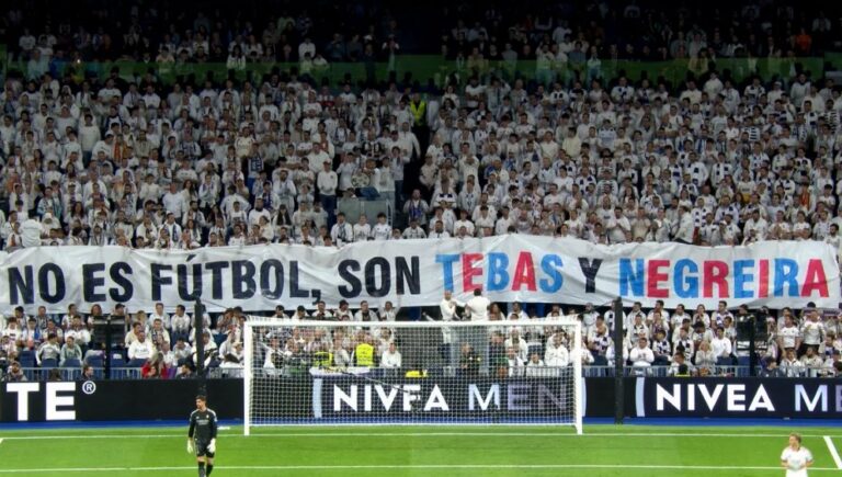 Ez nem futball, hanem Tebas és Negreira (forrás: realmadrid.com)