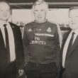 Tóth Zele József Carlo Ancelotti mellett (forrás: Tóth-Zele József engedélyével)