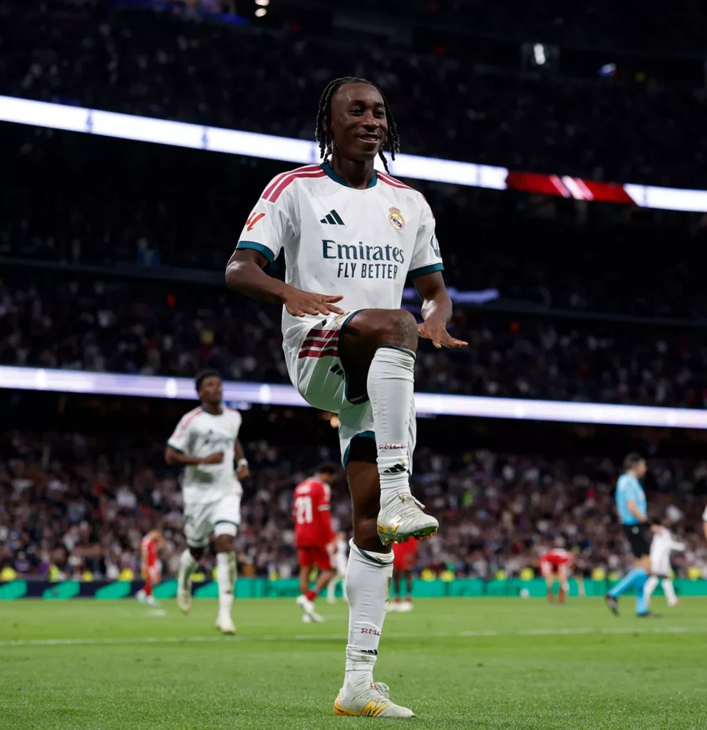 Yan Diomande (forrás: realmadrid.com)