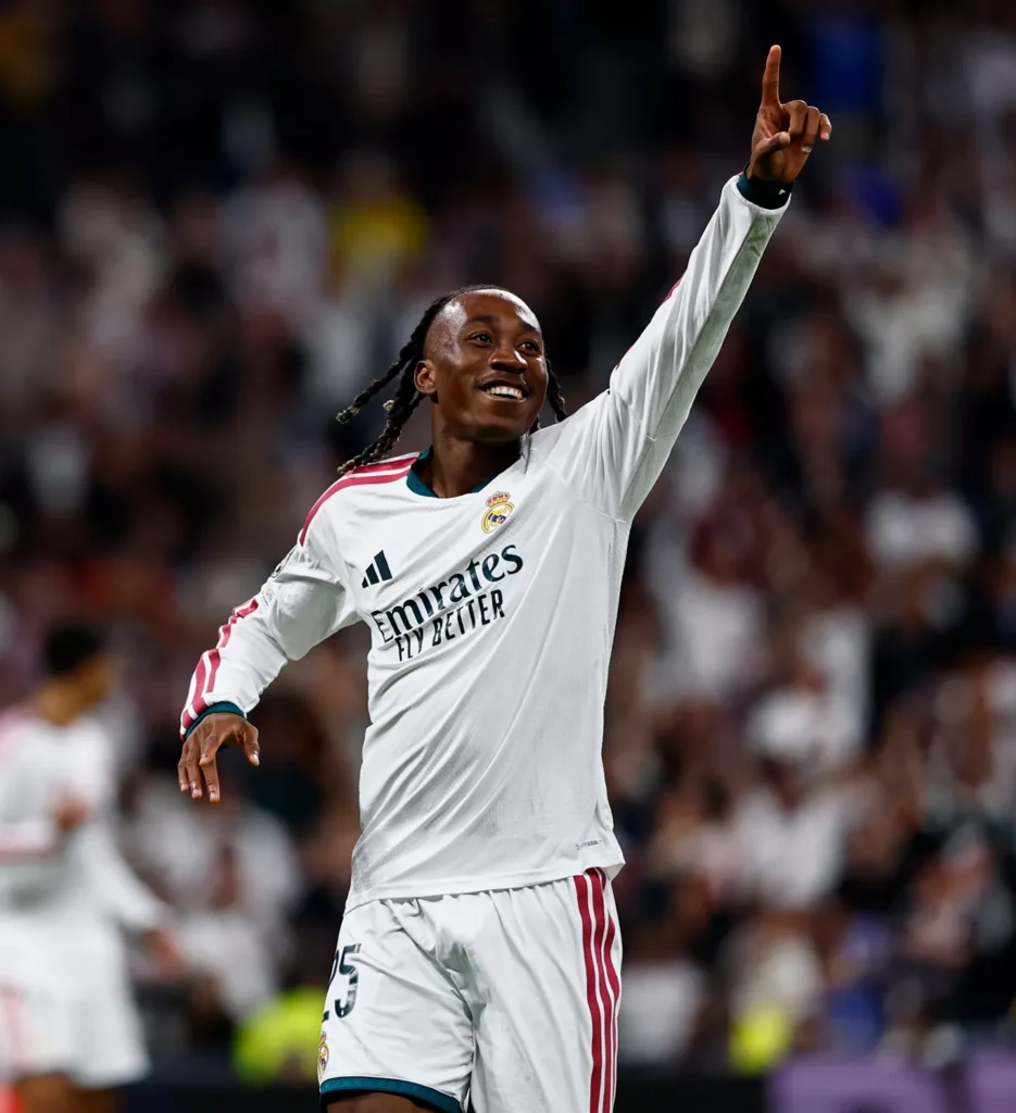 Yan Diomande (forrás: realmadrid.com)