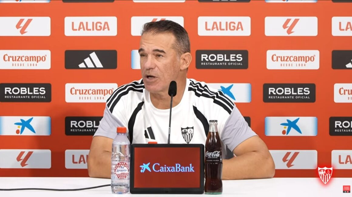 Luis García Plaza (youtube video screenshot, Sevilla FC)